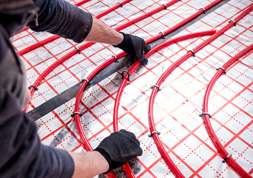 geothermal installation